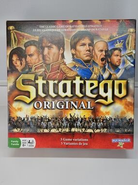 Stratego Original 100% Complete Battlefield Strategy Board Game - 3 Variations